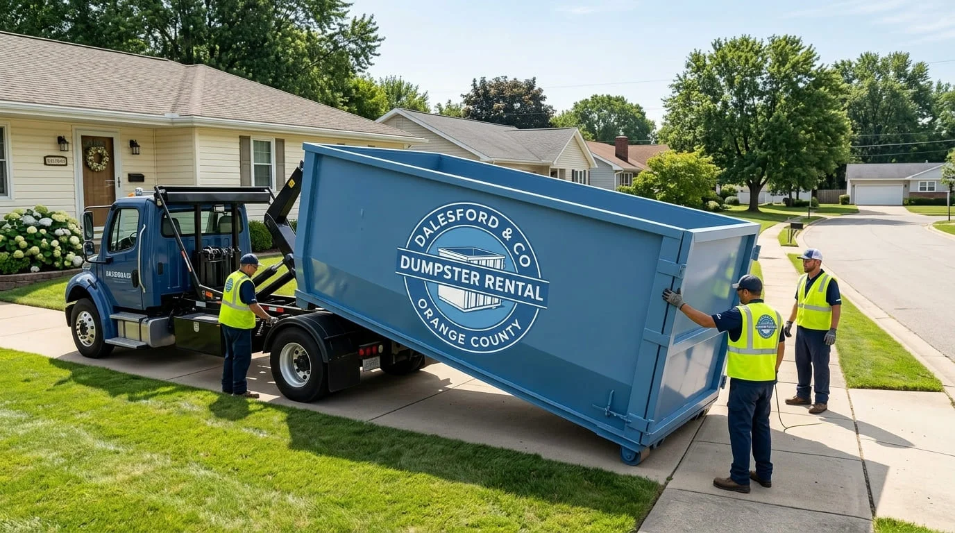 Residential Dumpster Rental Orange County CA-img